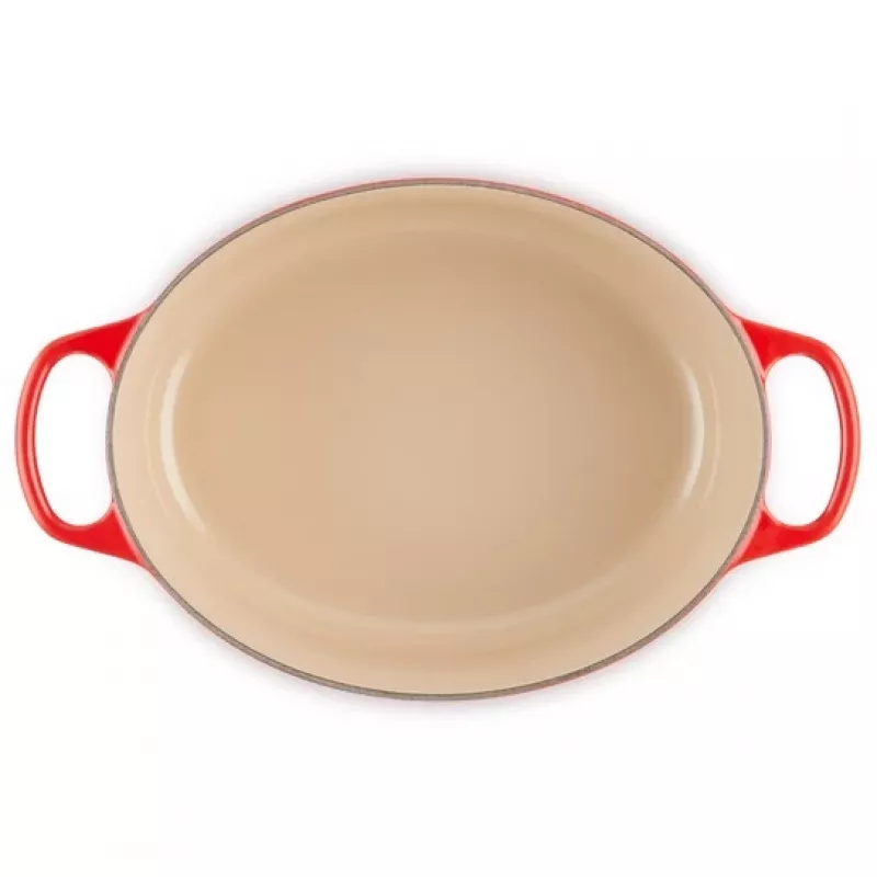 Le Creuset Signature Roaster ovalne 29 cm kirsspunane