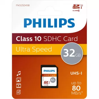Philips 32GB UHS-I FM32SD45B/10 välkmälu