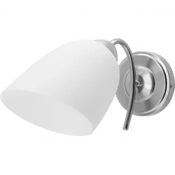 Seinalamp ActiveJet NIKITA nikkel E27 ühe tulega, ümmargune metallkuppel, IP20, 220–240 V, max 60 W