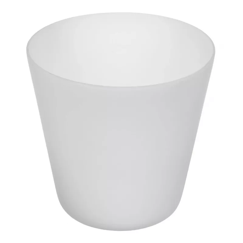 Lambivari ActiveJet EMILY klaasist, valge — läbimõõt 12 cm, kael 40 mm, kõrgus 120 mm