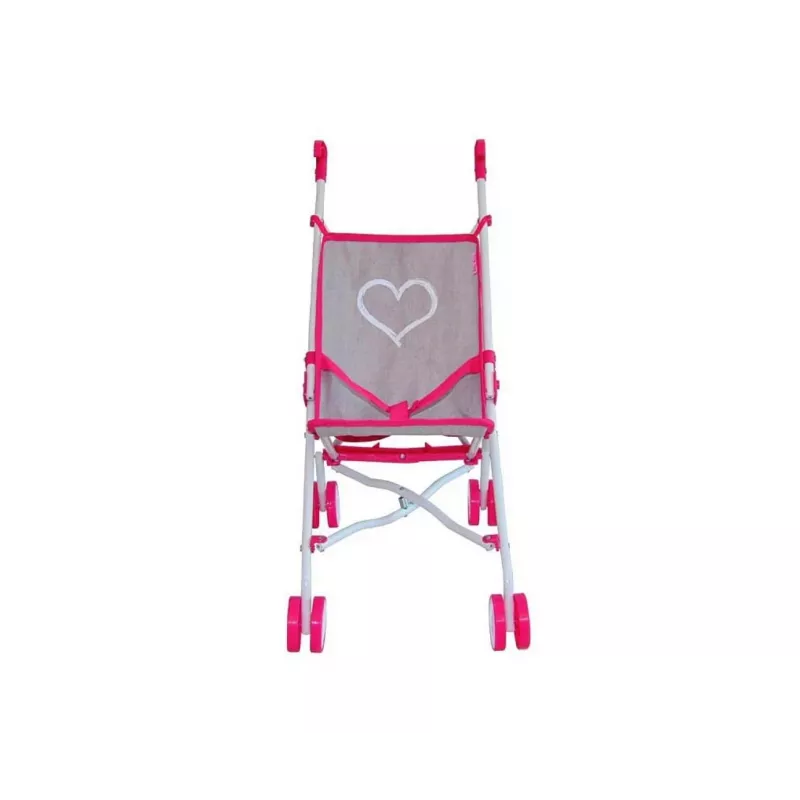 Stroller milly mally Julia Prestige Pink — kerge kompaktne nukukäru, mudel 2722