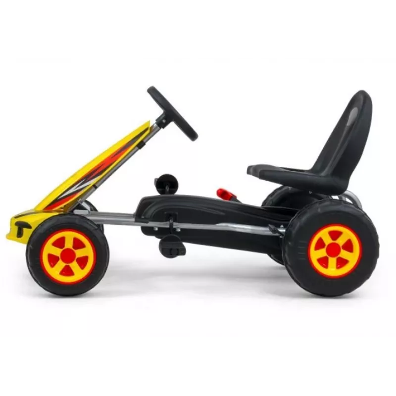 Milly Mally gokart VIPER punane 3126 kerge disain - laste sõiduk
