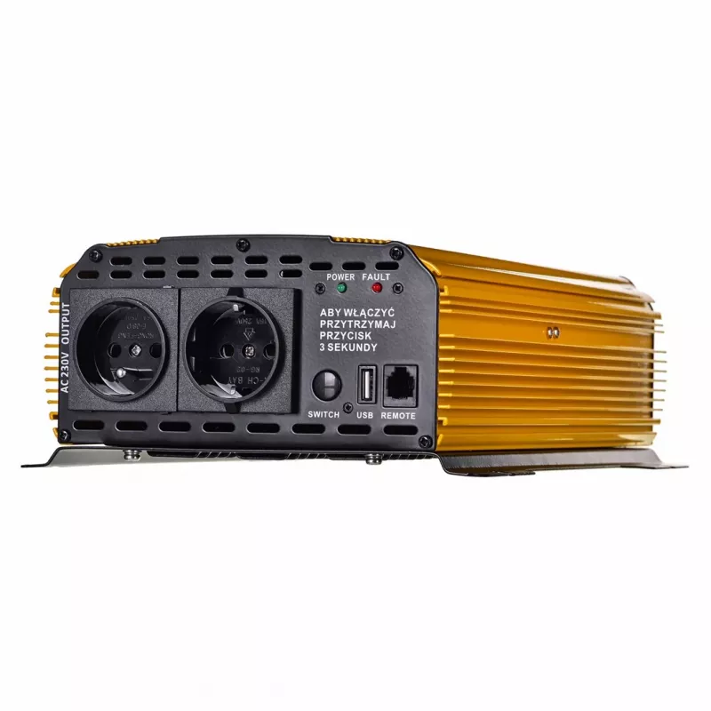 Toiteinverter Volt Sinus 4000 Plus 4000W 12V — puhas siinus, 4000 W pidev, 12 V alalisvoolusisend