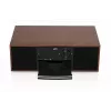 Mini-tornmuusikasüsteem JVC RD-E761, 2x8W RMS, Bluetooth 4.2, USB, CD, FM, puidust korpus, must