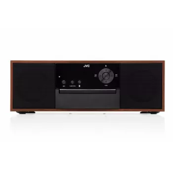 Mini-tornmuusikasüsteem JVC RD-E761, 2x8W RMS, Bluetooth 4.2, USB, CD, FM, puidust korpus, must
