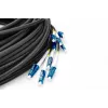 Digitus eelmonteeritud klaaskiust universaalne breakout-kaabel Single Mode OS2 12 kiudu LC/UPC 100 m