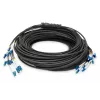Digitus eelmonteeritud klaaskiust universaalne breakout-kaabel Single Mode OS2 12 kiudu LC/UPC 100 m