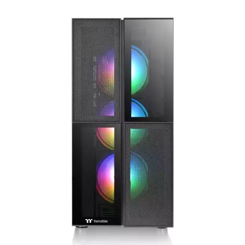 PC-korpus Thermaltake Versa T26 TG ARGB Midi Tower must