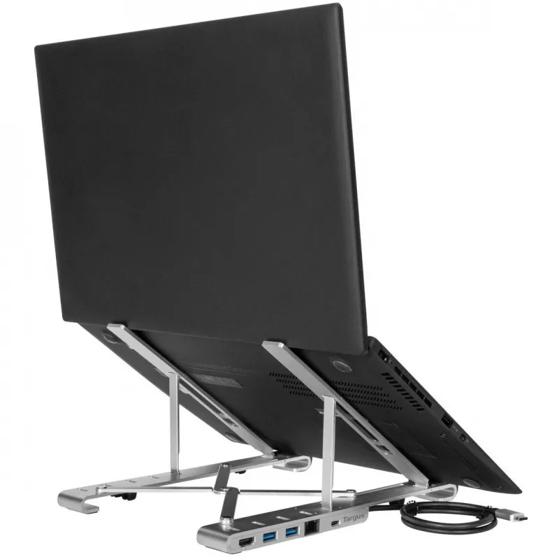 Kaasaskantav integreeritud dokiga alus Dokkimisjaam ja sülearvuti hoidik USB-C 3.2 Gen 1 Thunderbolt 3