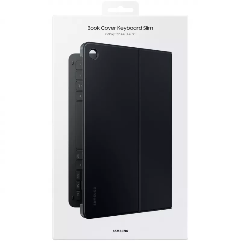 Samsung Book Cover klaviatuur õhuke EF-DX211BBGGDE Tab A9+ must
