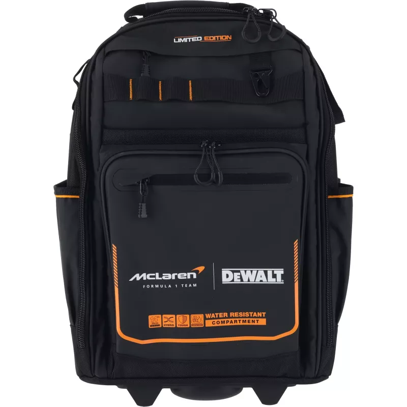 DeWalt McLaren Trolley DWST60101-9 tööriistakott-seljakott, tühi