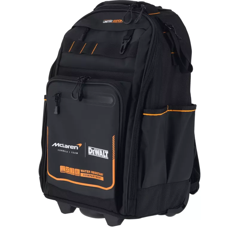 DeWalt McLaren Trolley DWST60101-9 tööriistakott-seljakott, tühi