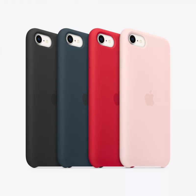 iPhone SE (2022), 11.94 cm (4,7 tolli), 64 GB, 5G, must