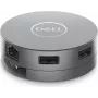 DELL 6-in-1-USB-C-Multiport-Adapter - DA305 - Wired - USB 3.2 Gen 2 (3.1 Gen 2) USB-C - 10,100,1000 Mbit/s - Silver - 3840 x 2160 Pixel - Dell (5H1R0)