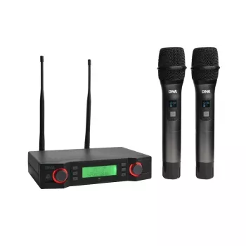 DNA Professional VM Dual vokaalkomplekt - juhtmevaba mikrofoni süsteem