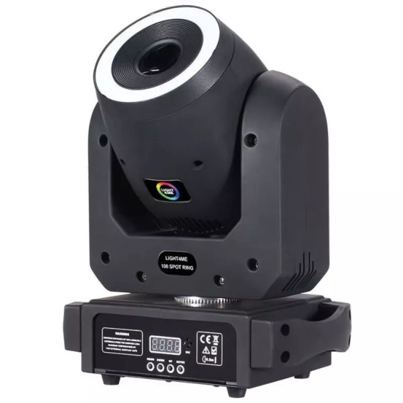 LIGHT4ME 100 SPOT RING LED Moving Head Illuminate