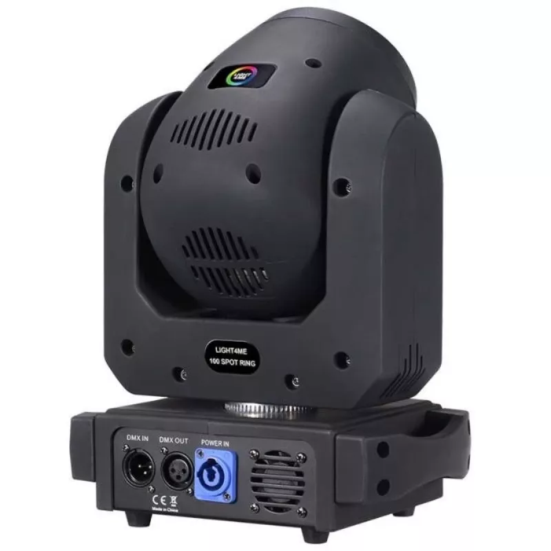 LIGHT4ME 100 SPOT RING LED Moving Head Illuminate
