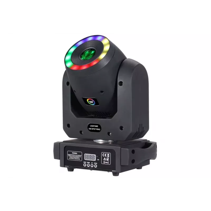 LIGHT4ME 100 SPOT RING LED Moving Head Illuminate