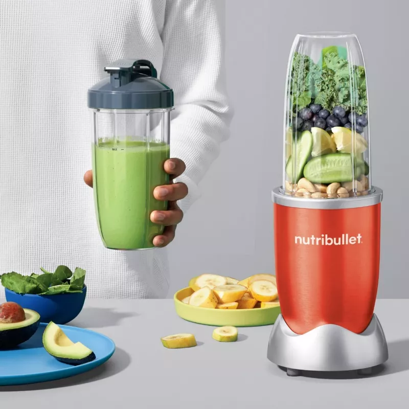 NutriBullet NB907R 0,9 L küpsetusseade 900 W punane, hõbedane