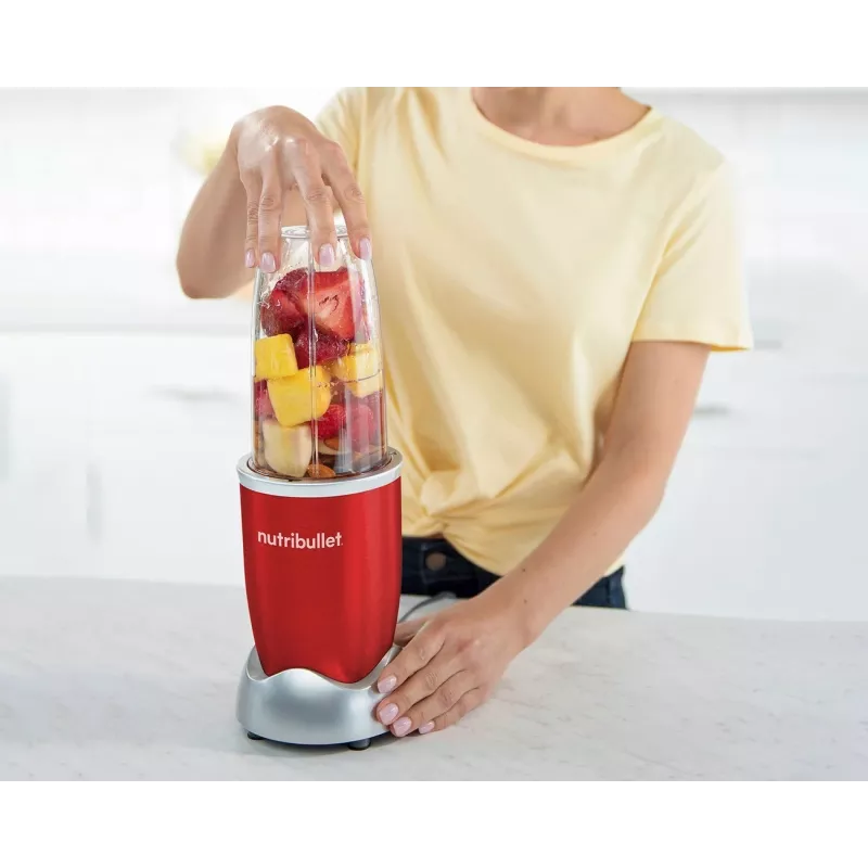 NutriBullet NB907R 0,9 L küpsetusseade 900 W punane, hõbedane