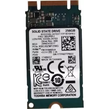 Lenovo Toshiba - SSD - 256 GB - sisemine - M.2 2242 - PCIe 3.0 x2 (NVMe)