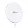 AUEKY Aircore Magnetic LC-A1 juhtmevaba magnetlaadija QI USB-C 15 W valge