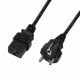 LogiLink CP152 toitekaabel must 1,8 m CEE7/7 IEC C19 (CP152)