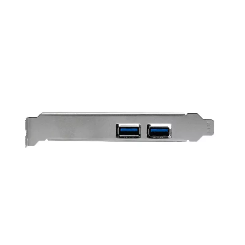 EXSYS 2-Pordiga USB 3.2 Gen 1 PCIe-kaart 3A Renesas