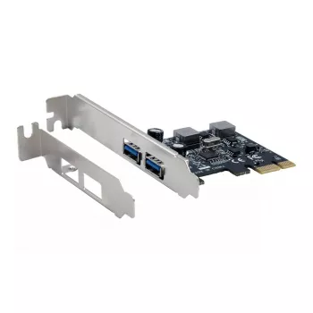 EXSYS 2-Pordiga USB 3.2 Gen 1 PCIe-kaart 3A Renesas