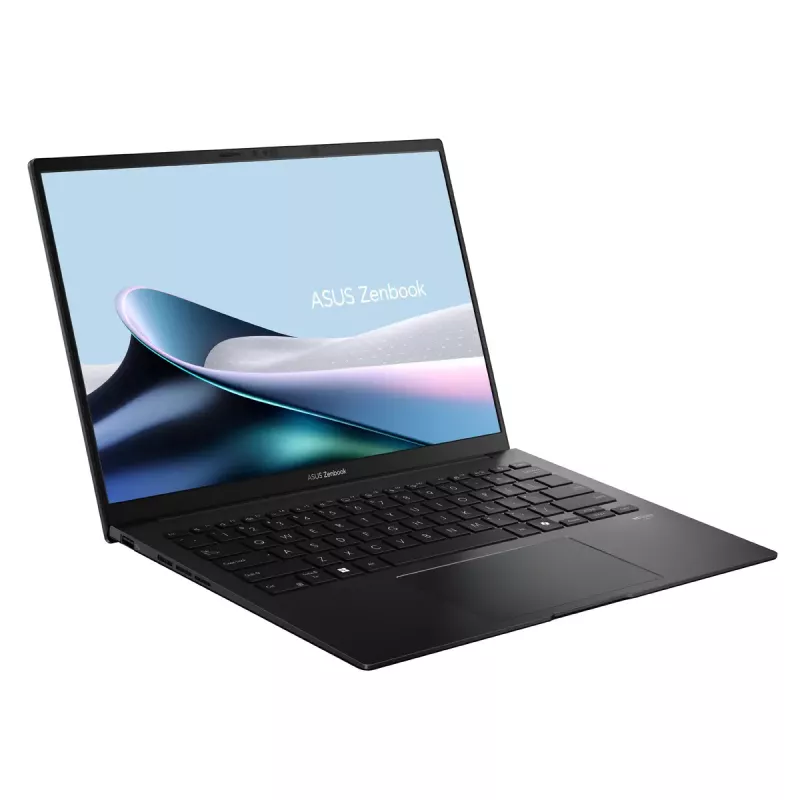 Sülearvuti ASUS Zenbook 14 OLED UM3406KA-WS79T — 14-tolline WUXGA puutetundlik ekraan, AMD Ryzen AI 7 350 2 GHz, 32 GB LPDDR5x, 1 TB SSD, Windows 11 Home, Must