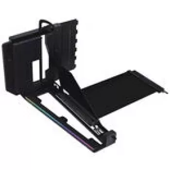 Vertikaalne GPU kinnituskomplekt Lian Li VG4-5-V4 PCIe 5.0 riser-kaabliga, must