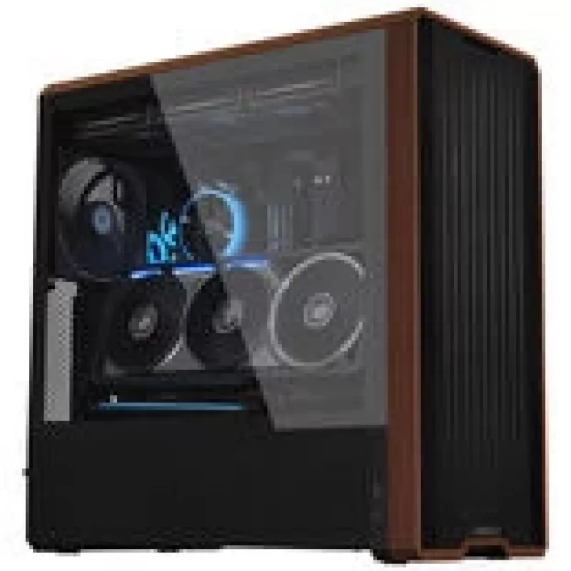 Vertikaalne GPU kinnituskomplekt Lian Li VG4-5-V4 PCIe 5.0 riser-kaabliga, must