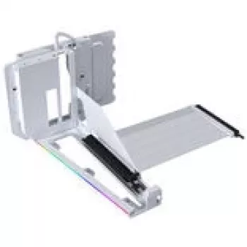 Vertikaalne GPU kinnituskomplekt Lian Li G89.VG4-5-V4W.00 PCIe 5.0 tõukekaabliga, valge