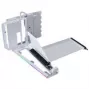 Vertikaalne GPU kinnituskomplekt Lian Li G89.VG4-5-V4W.00 PCIe 5.0 tõukekaabliga, valge