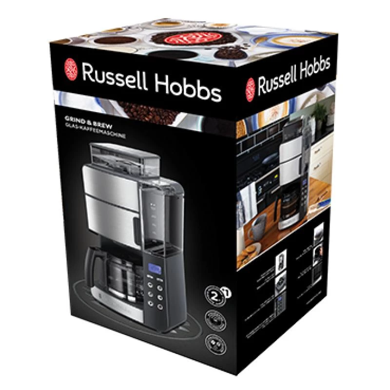 Russell Hobbs kohvimasin Grind & Brew hõbedane 25610-56 2561056 (25610-56)