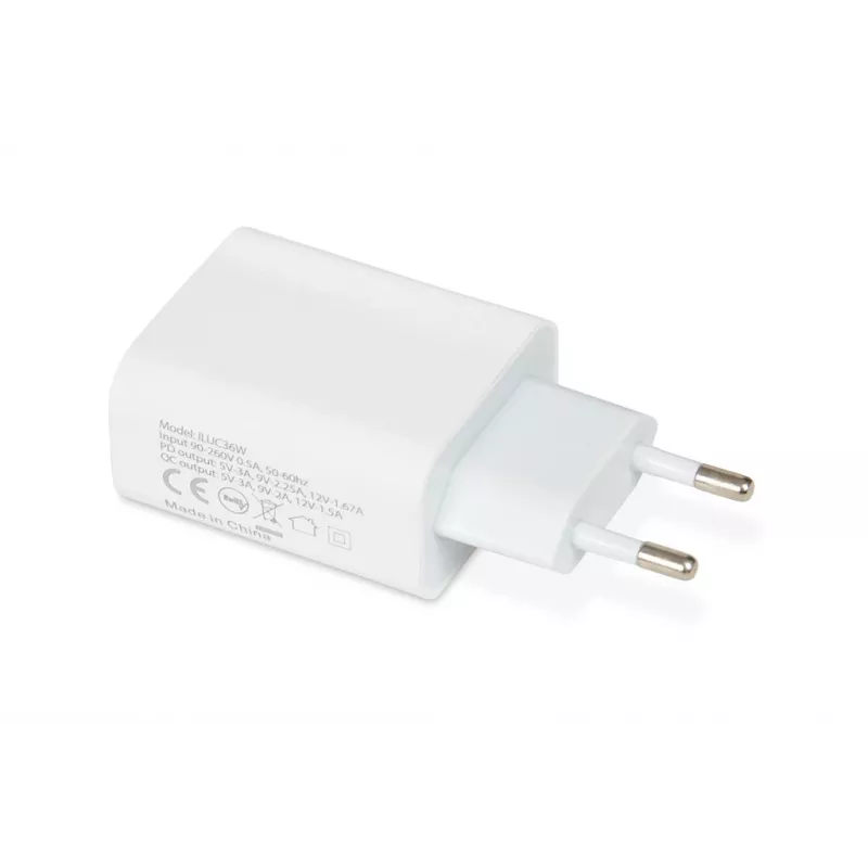 Siselaadija iBox C-36 Universal Valge USB kiirlaadimine