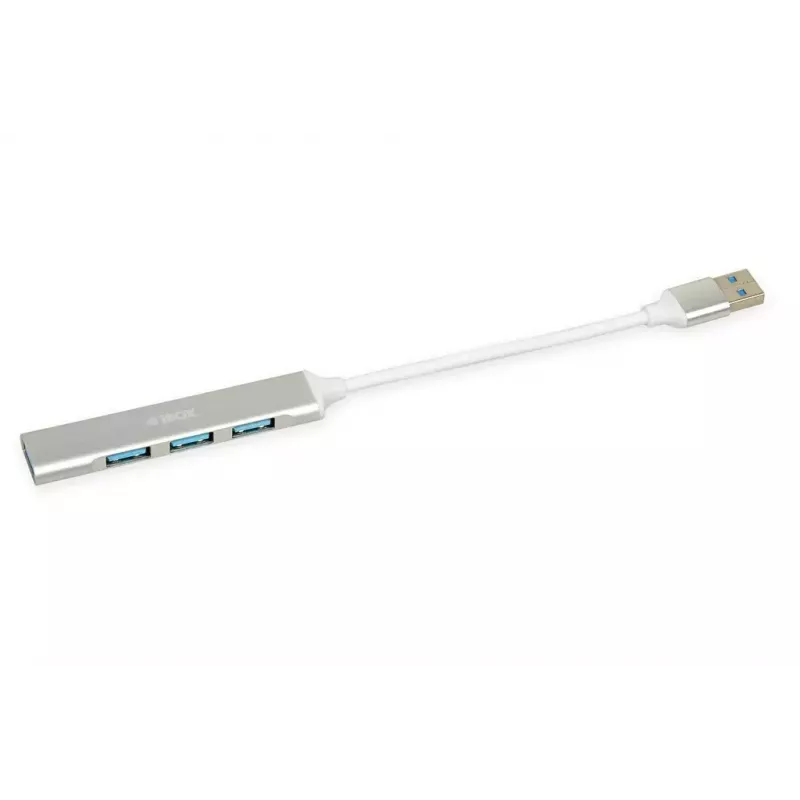 USB-jaotur IBOX IUH3FAS — 1× USB 3.0, 3× USB 2.0