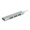 USB-jaotur IBOX IUH3FAS — 1× USB 3.0, 3× USB 2.0