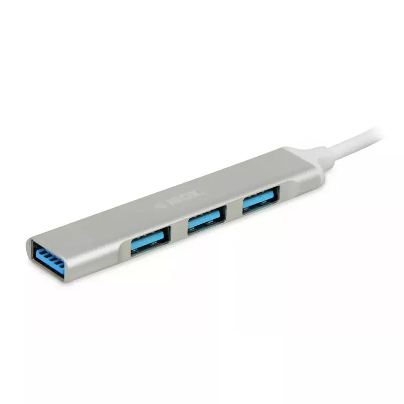 USB-jaotur IBOX IUH3FAS — 1× USB 3.0, 3× USB 2.0