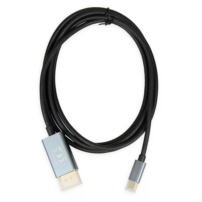 Video kaabli adapter IBOX ITVCDP4K USB USB-C DisplayPortile 1,8 m must
