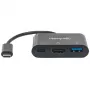 Manhattan USB-C dokk/jaotur, pordid (x3): HDMI, USB-A ja USB-C, 5 Gbps (USB 3.2 Gen1 ehk USB 3.0), toiteedastus (60 W) USB-C porti (Märkus: vajalik lisaks USB-C seinakontroller ja USB-