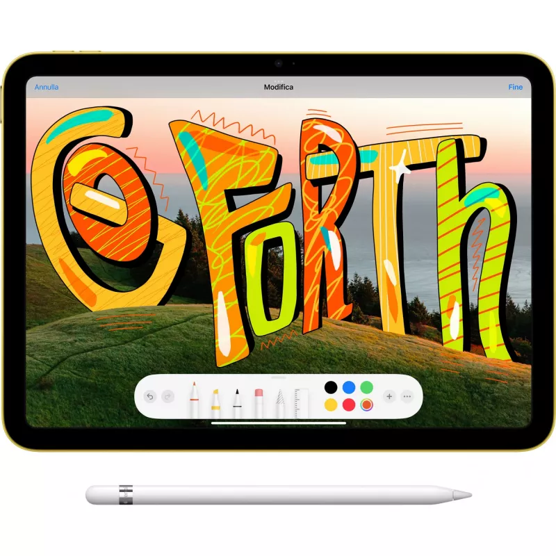 Apple iPad 10. põlvkond 10,9-tolline Wi-Fi 64 GB – hõbedane, 27,7 cm (10,9), 2360 x 1640 pikslit, 64 GB, iPadOS 16, 477 g, hõbedane