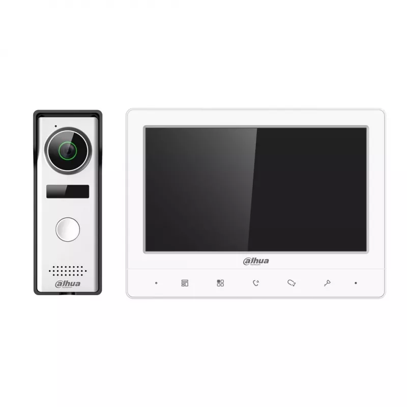 Dahua ühe pere analoogvideosisetelefoni komplekt VTO1000J ukselüliti, 1,3 MPx CMOS kaamera KTA02