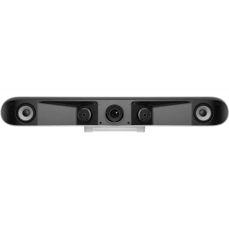 HP POLY POLY Studio X52 kõik-ühes videovarras — 4K UHD, 30 kaadrit/s, 95° vaateväli, 5x digitaalne suum, Wi‑Fi, Bluetooth, Android, valge