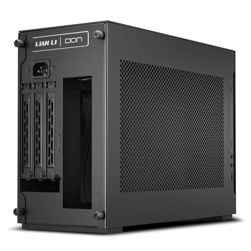 Lian Li A4-H2O X4 Mini-ITX korpus, PCIE4.0 tõstekaabel - must (A4-H2O X4) | ITwork