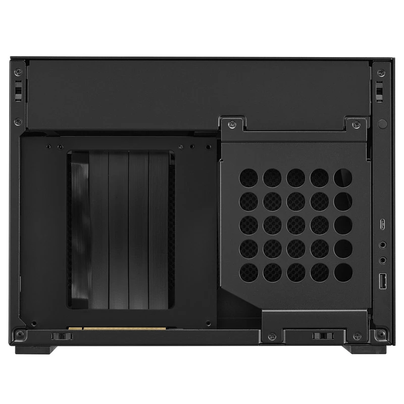 Lian Li A4-H2O X4 Mini-ITX korpus, PCIE4.0 tõstekaabel - must (A4-H2O X4) | ITwork