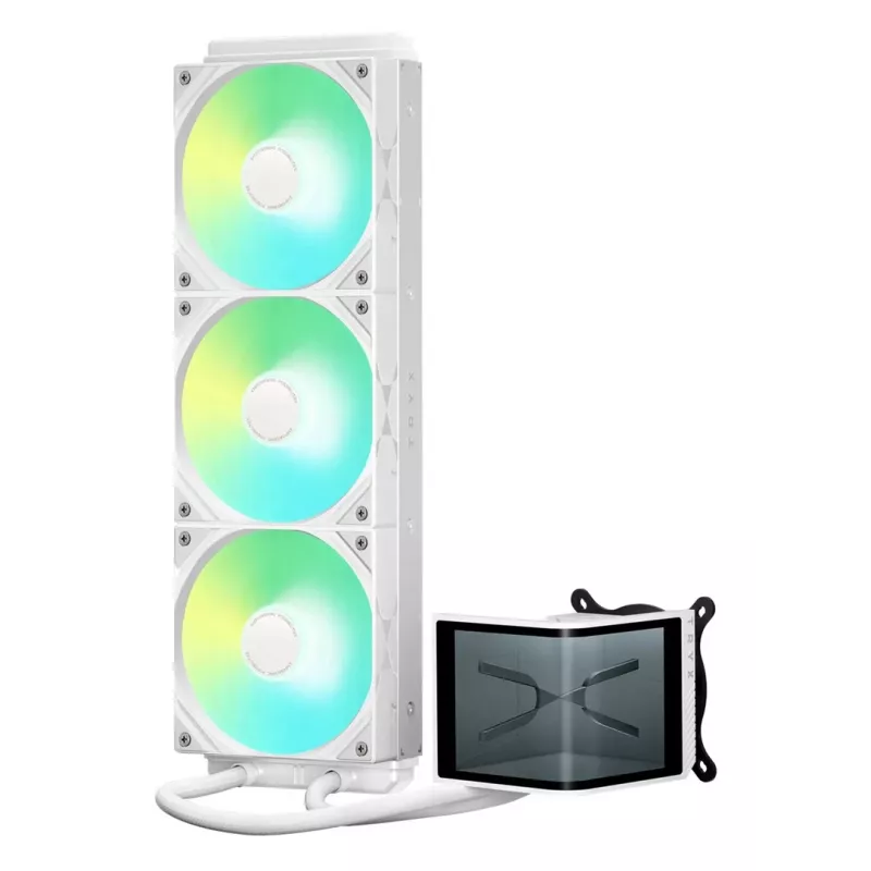Vedelik CPU jahuti TRYX PANORAMA SE ARGB 360 3D-AMOLED-ekraan, 360mm radiaator