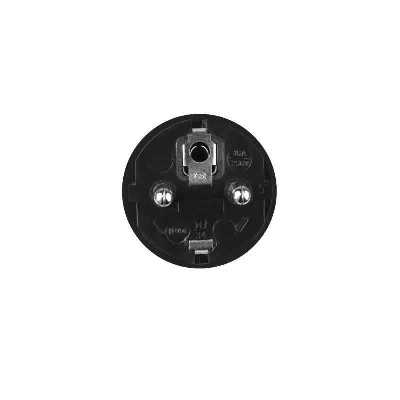 Elektrisõiduki laadimiskaabel roheline Cell EVAK01, Type 1 Schuko, 16 A, 230–400 V, 0,4 m, must