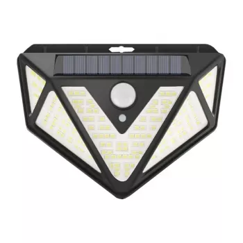 Väline päikesevalgusti Superfire FF6-B 33W 220lm – seinale paigaldatav LED-valgustus, IP-reitinguga