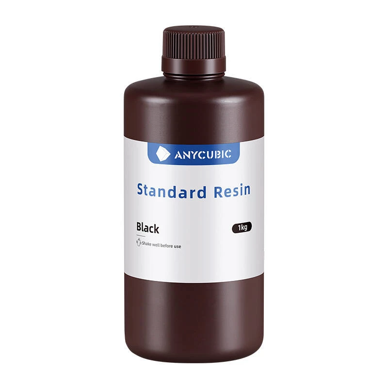 AnyCubic Resin SPTBK-104E Must 1 kg — Fotopolümeer-3D-prindivaik